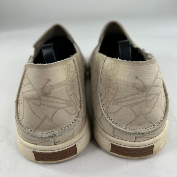 Olukai Pehuea Women's Slip-On US 10 Beige Flats Shoes Loafers - Picture 6 of 10